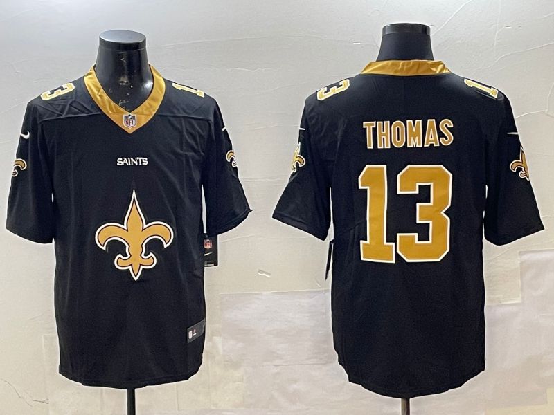 Men New Orleans Saints #13 Thomas Black Brigade standard 2025 Nike Limited NFL Jersey style 5